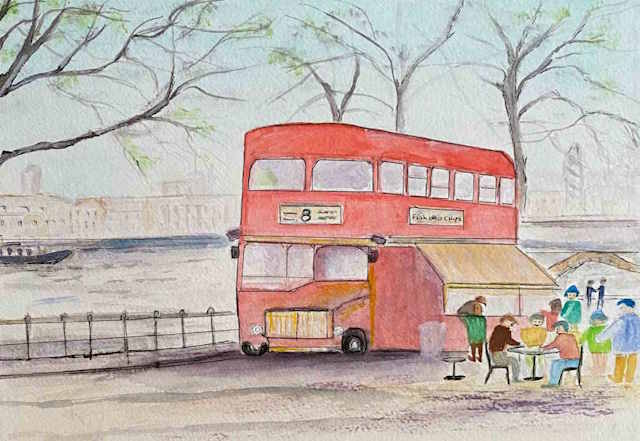 London Fish and Chips Bus